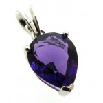 Siberian Amethyst Quartz Sterling Silver Pendant 05